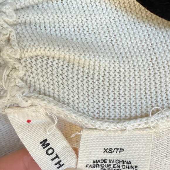 Moth Anthropologie Tropical Parrot Bird Long Sleeve Cardigan Jacket Sweater XS - Picture 11 of 16